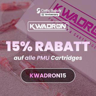 💖 15 % Rabatt gilt auch für die Kwadron Optima PMU Cartridges! Optima PMU wurde speziell für Permanent Make up entwickelt....